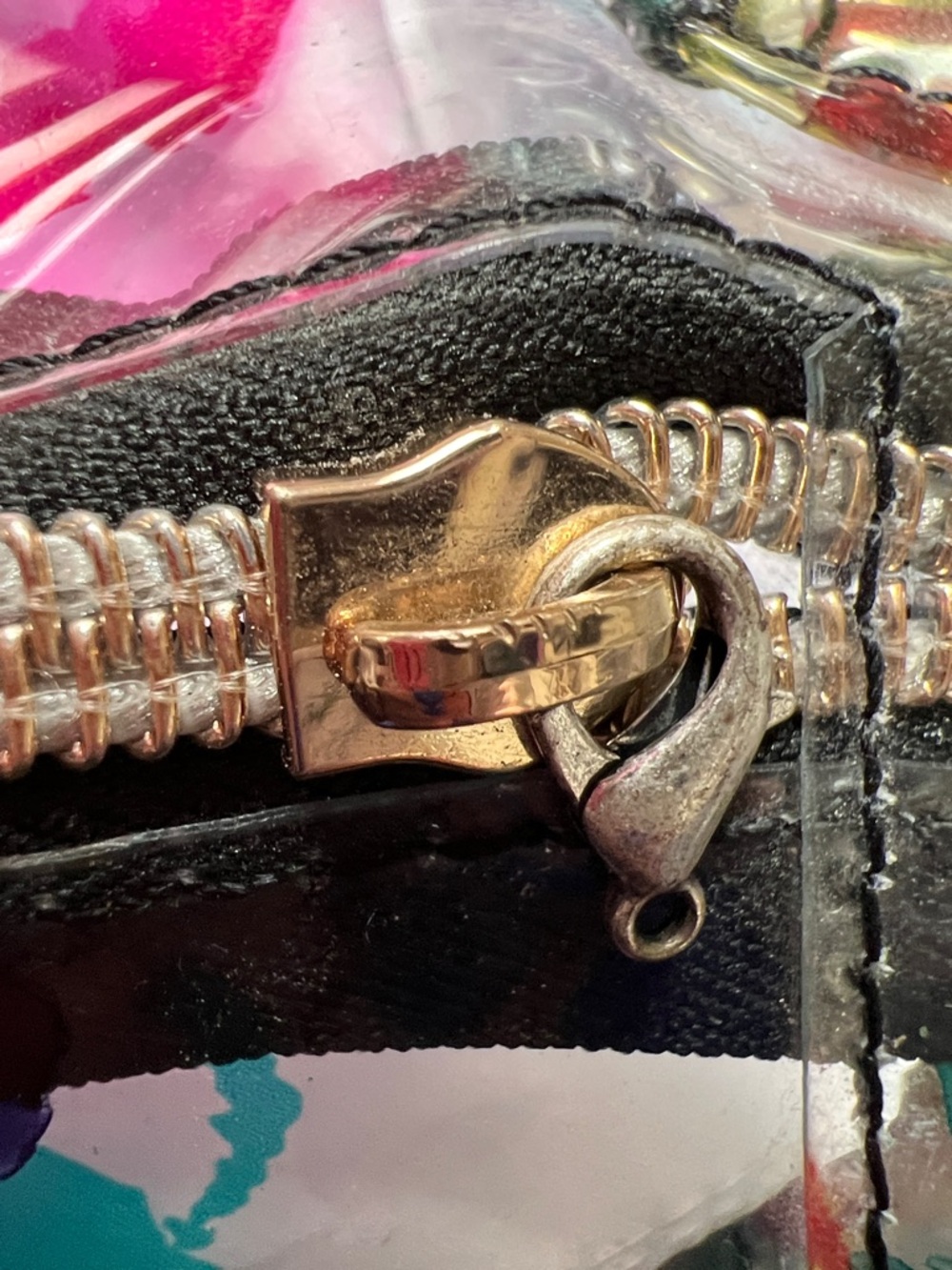 Betsey Johnson Floral Clear Backpack - Pink Multi - Picture 8 of 8